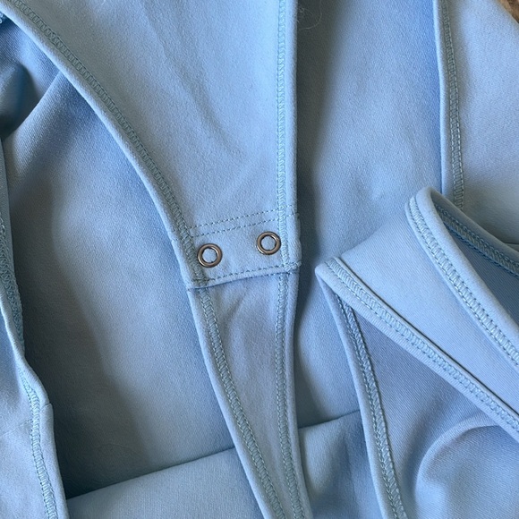 Abercrombie & Fitch Soft AF Collection Bodysuit in Light Blue - Size: M - Picture 4 of 5